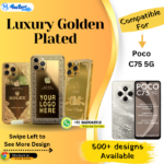 Poco C75 5G Golden Mobile Panel Cover