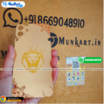 Lion Logo Golden Mobile Cover For CMF Phone 1