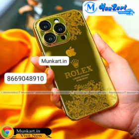 Rolex Design Premium Golden Back For iPhone 16 Pro Max