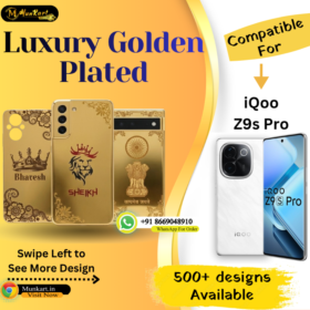 iQOO Z9s Pro Stylish Golden Panel