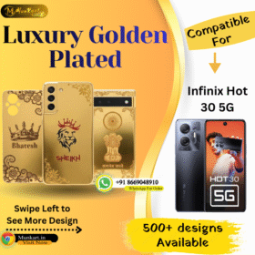 Infinix Hot 30 5G Classic Golden Mobile Back Panel