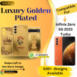Infinix Zero 5G 2023 Turbo Luxury Golden Back Plate