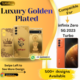 Infinix Zero 5G 2023 Turbo Luxury Golden Back Plate