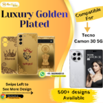 Tecno Camon 30 5G Premium Golden Back Glass
