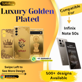 Infinix Note 50s Stylish Golden Back Plate