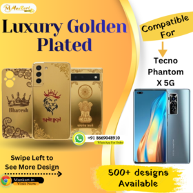 Tecno Phantom X 5G Stylish Golden Panel