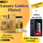 Infinix Hot 20 5G Classic Golden Mobile Back Panel
