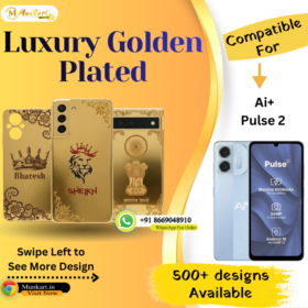 Ai Pulse 2 Stylish Golden Back Panel