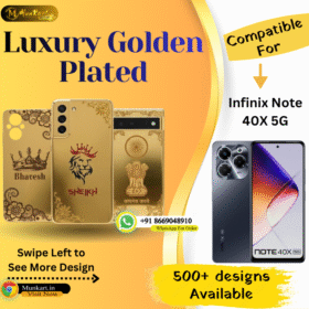 Infinix Note 40X 5G Shining Golden Mobile Back Plate