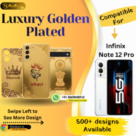 Infinix Note 12 Pro 5G Premium Golden Back Plate