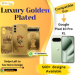 Google Pixel 10 Pro XL Luxury Golden Back Glass