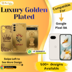 Google Pixel 9A Premium Golden Back Cover