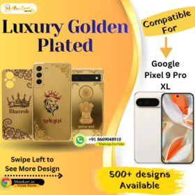 Google Pixel 9 Pro XL Exclusive Golden Back Glass