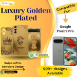 Google Pixel 9 Pro Luxury Golden Panel Design