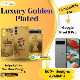 Google Pixel 9 Pro Luxury Golden Panel Design