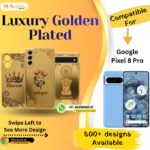 Google Pixel 8 Pro Luxury Golden Back Glass