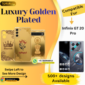 Infinix GT 20 Pro Exclusive Golden Mobile Back Glass