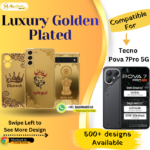 Tecno Pova 7 Pro 5G Premium Golden Panel Design