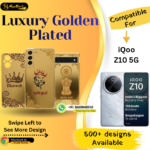 iQOO Z10 5G Luxury Golden Back Plate