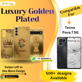 Tecno Pova 7 5G Golden Back Panel