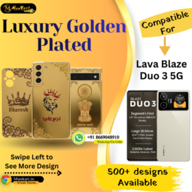 Lava Blaze Duo 3 5G Premium Golden Panel