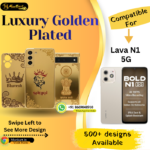 Lava N1 5G Luxury Golden Mobile Panel