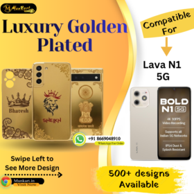 Lava N1 5G Luxury Golden Mobile Panel