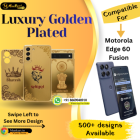 Motorola Edge 60 Fusion Stylish Golden Panel