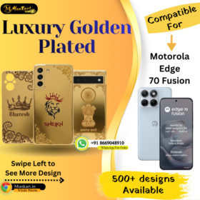 Motorola Edge 70 Fusion Premium Golden Back Panel