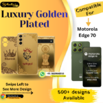 Motorola Edge 70 Luxury Golden Back Glass