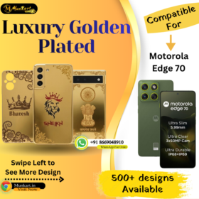 Motorola Edge 70 Luxury Golden Back Glass