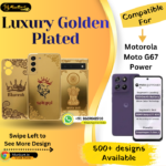 Motorola Moto G67 Power Classic Golden Panel