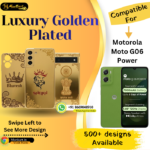 Motorola Moto G06 Power Premium Golden Cover