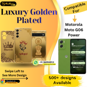 Motorola Moto G06 Power Premium Golden Cover