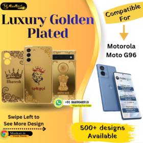 Motorola Moto G96 Stylish Golden Panel