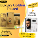 Nothing Phone 3A Premium Golden Back Panel