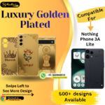 Nothing Phone 3A Lite Classic Golden Back Plate