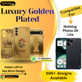 Nothing Phone 3A Lite Classic Golden Back Plate