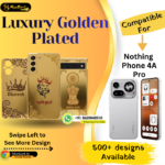 Nothing Phone 4A Pro Luxury Golden Panel