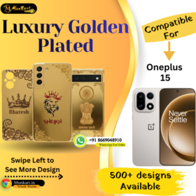 OnePlus 15 Exclusive Golden Back Glass