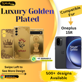 OnePlus 15R Luxury Golden Panel