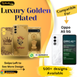 Oppo A5 5G Premium Golden Back Plate