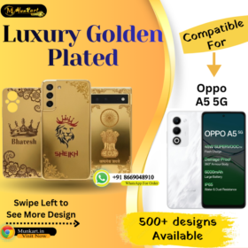 Oppo A5 5G Premium Golden Back Plate