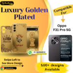 Oppo F31 Pro 5G Luxury Golden Back Glass