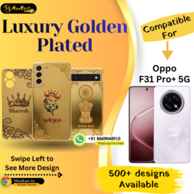 Oppo F31 Pro Plus 5G Stylish Golden Panel