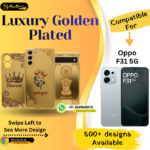 Oppo F31 5G Premium Golden Back Plate
