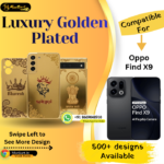 Oppo Find X9 Premium Golden Back Glass