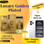 Oppo Reno 15 5G Stylish Golden Panel