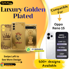 Oppo Reno 15 5G Stylish Golden Panel