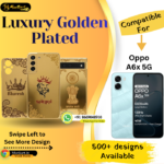 Oppo A6x 5G Stylish Golden Panel
